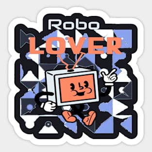 Robo Lover Sticker